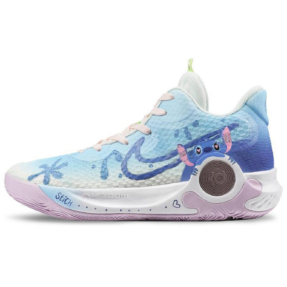 [Custom Stitch]  KD Trey 5 IX Vintage Basketball Shoes Unisex Mid-top White