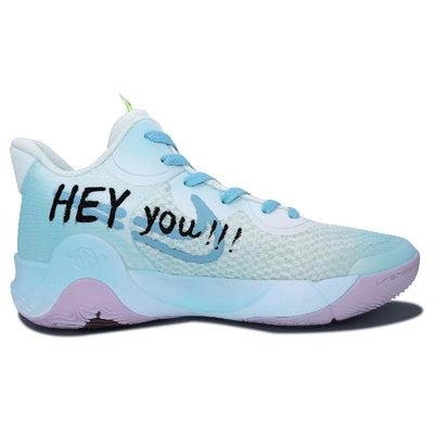 [Custom "Wild Panda"]  KD Trey 5 IX Vintage Basketball Shoes Unisex Mid-top Blue/black/white