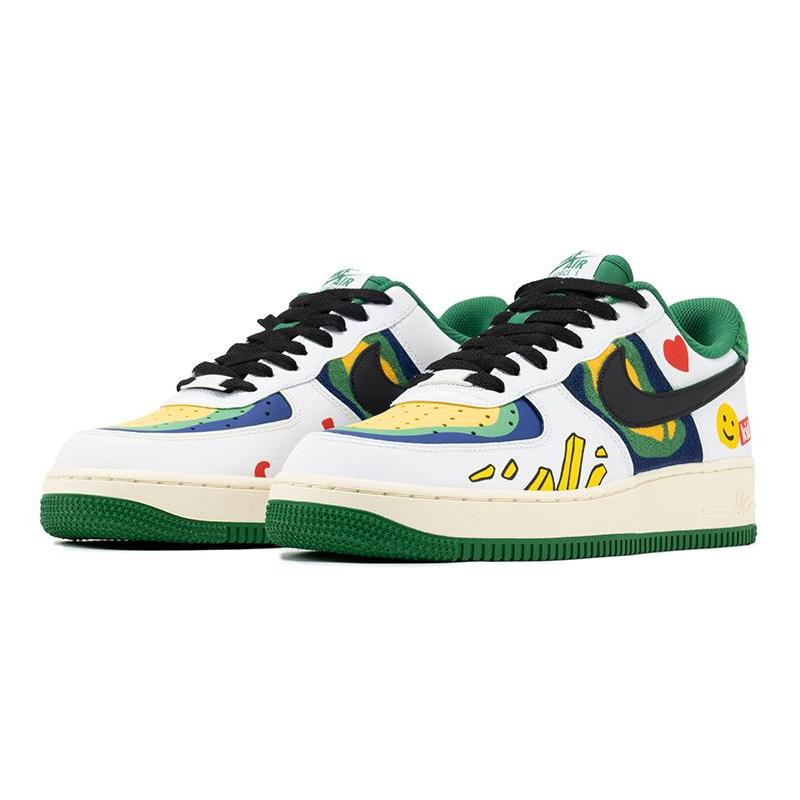 [Custom Green Fields And Starry Rivers]  Air Force 1 Skateboarding Shoes Unisex