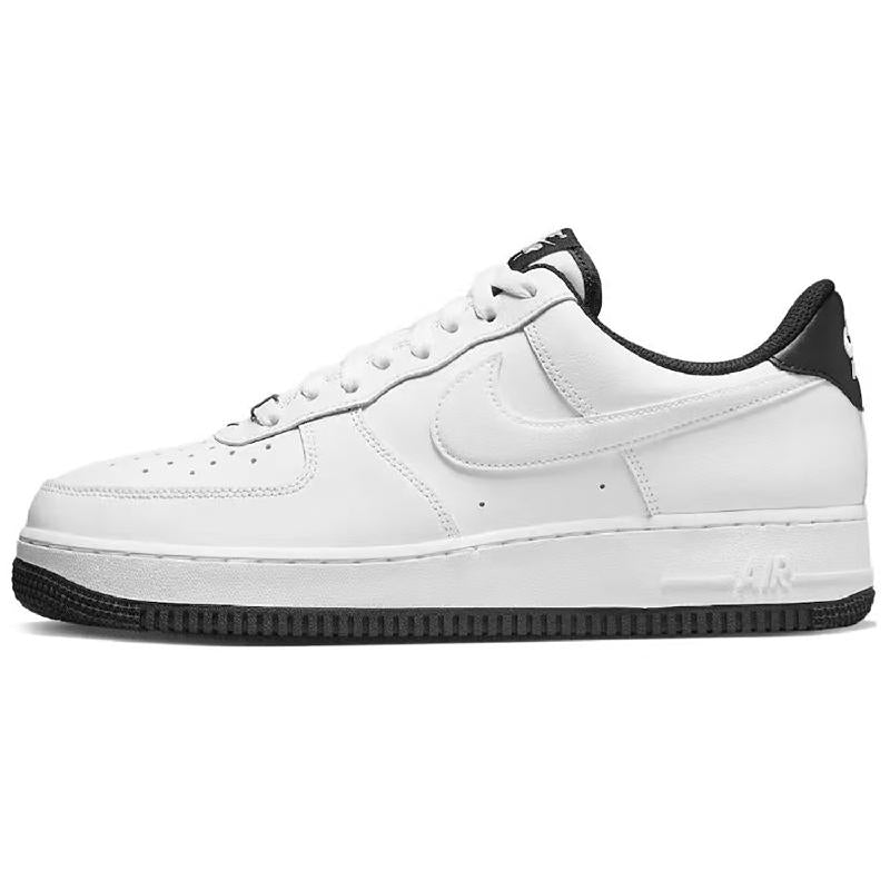 [Custom Perfectionist black and white roses for both men and women]  Air Force 1 Skateboarding Shoes Unisex Low-top Black And White Roses