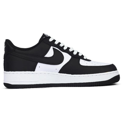 [Custom Gothic cross black and white for both men and women]  Air Force 1 Skateboard Shoes Unisex Low-Top Black/White