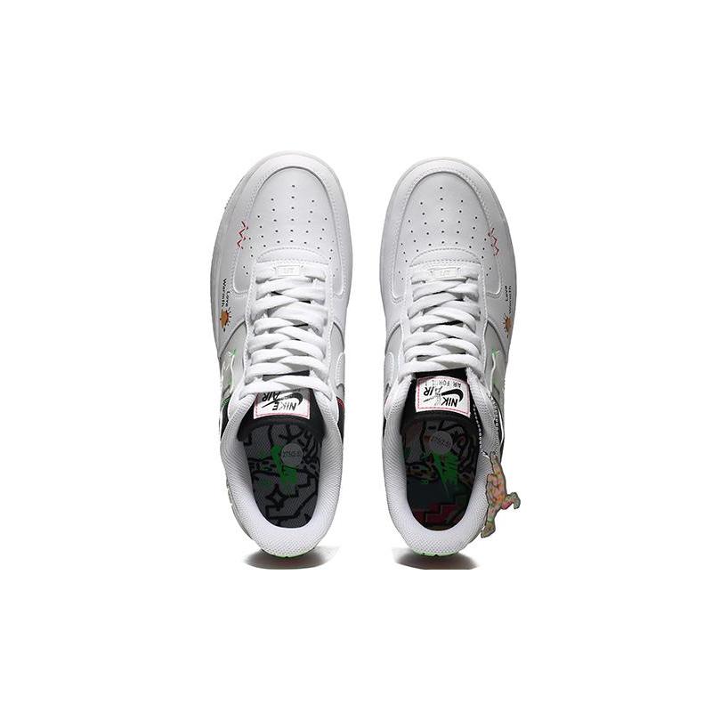 [Custom Christmas Snow Country QD] Male  Air Force 1 Low Skate shoes