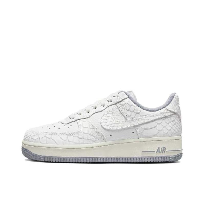 [Custom Snake dance for the Spring Festival]  Air Force 1 Skateboard Shoes Unisex Low-Top Black/Red/White