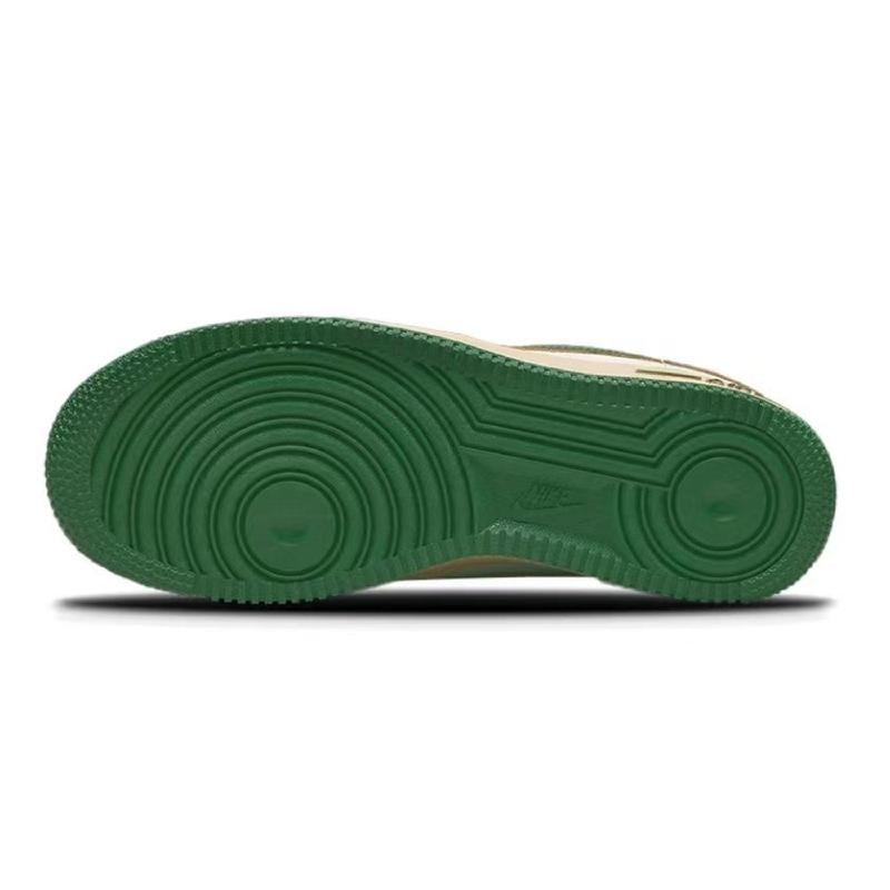[Custom Mozhu Panda]  Air Force 1 Skateboard Shoes Women's Low-Top Green