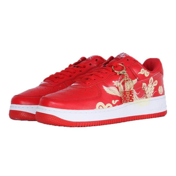 [Custom Dragon and Phoenix Bring good fortune 1]  Air Force 1 Skateboarding Shoes Unisex