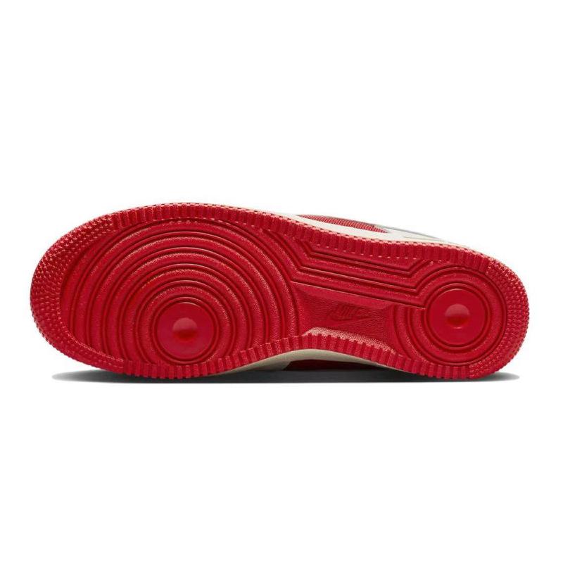 [Custom The male and female dragons and phoenixes are auspicious, white and red]  Air Force 1 Skateboarding Shoes Unisex Low-top Gold
