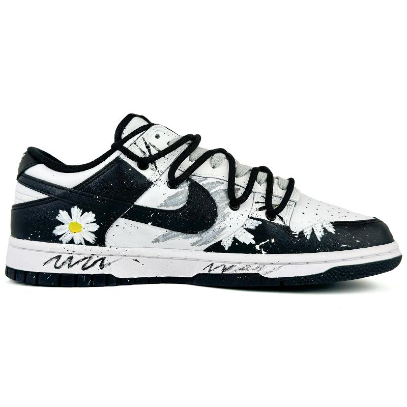 [Custom Little Daisy Manuscript]  Dunk Skateboarding Shoes Men