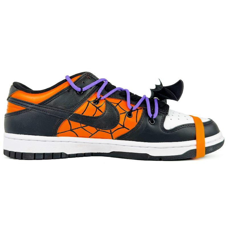 [Custom House of the Ghosts]  Dunk Skateboarding Shoes Men Low-top Orange