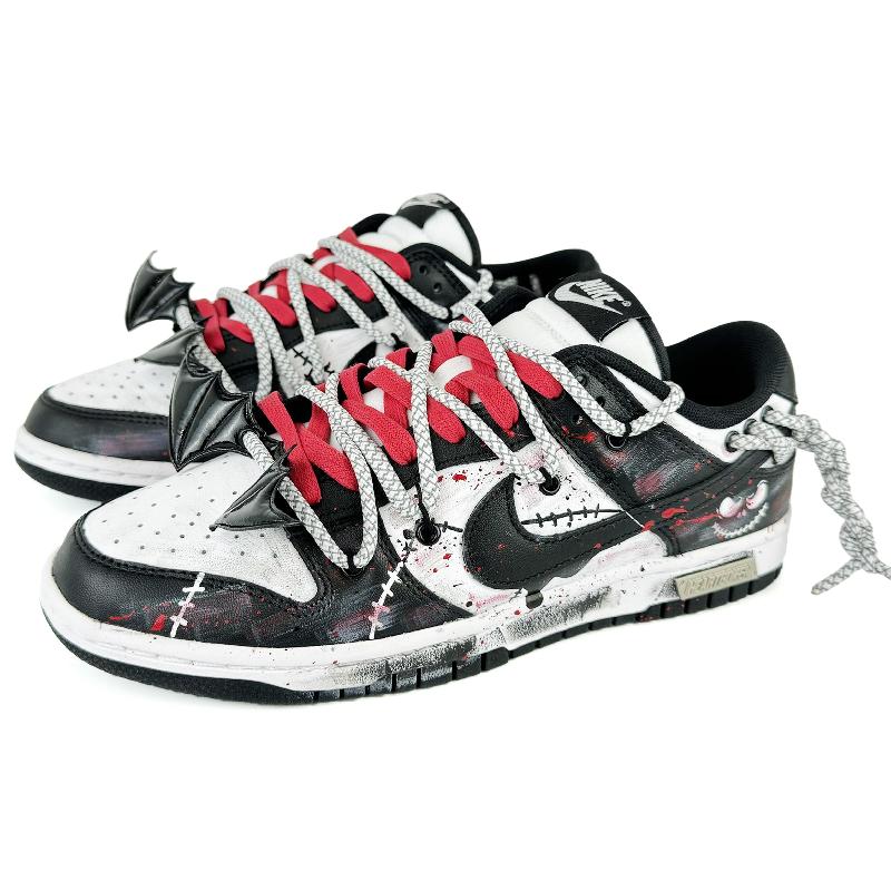 [Custom Devil's Wings]  Dunk Skateboarding Shoes Men