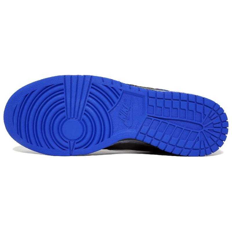 [Custom Free Gundam S-BOX]  Dunk Skateboarding Shoes Men Low-top Black/white/blue