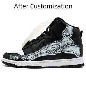 [Custom Lead the hand and throw the foot] Nike Dunk Skateboarding Shoes Men