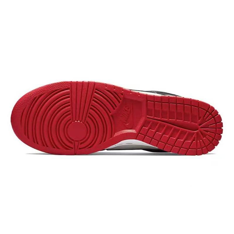 [Custom Men's Christmas tree] Nba X  Dunk Skateboarding Shoes Men Low-top Black/Red/Green