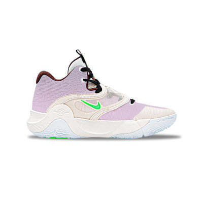 [Custom The male version is Jiang Jinyue]  KD Trey 5 X Basketball Shoes Men Low-Top Pink Purple