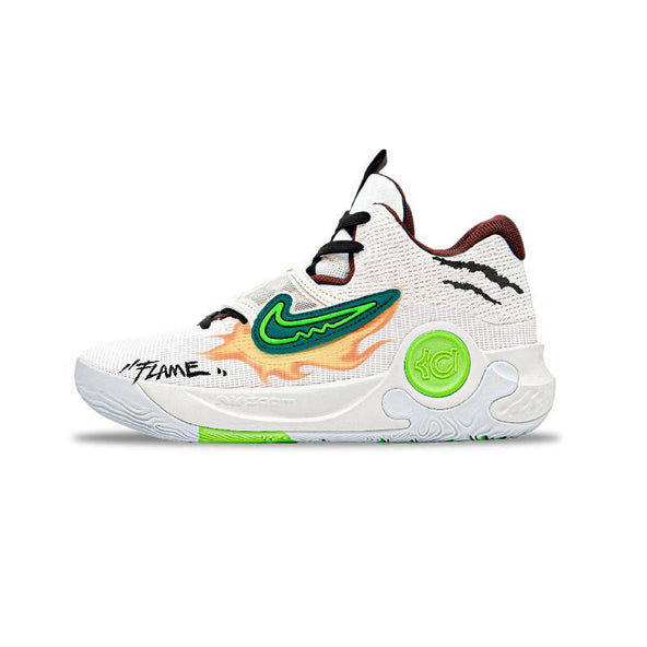 [Custom Men's fireworks]  KD Trey 5 X Basketball Shoes Men Low-Top Beige