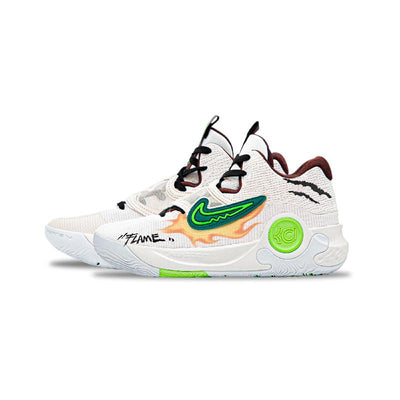 [Custom Men's fireworks]  KD Trey 5 X Basketball Shoes Men Low-Top Beige