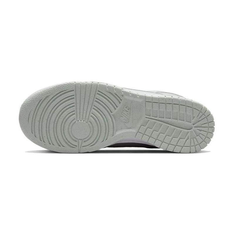 [Custom Women's sea breeze white and green]  Dunk Skateboarding Shoes Women's Low-top White/Green