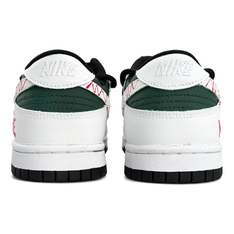 [Custom Line]  Dunk Skateboarding Shoes Men Low-top Green
