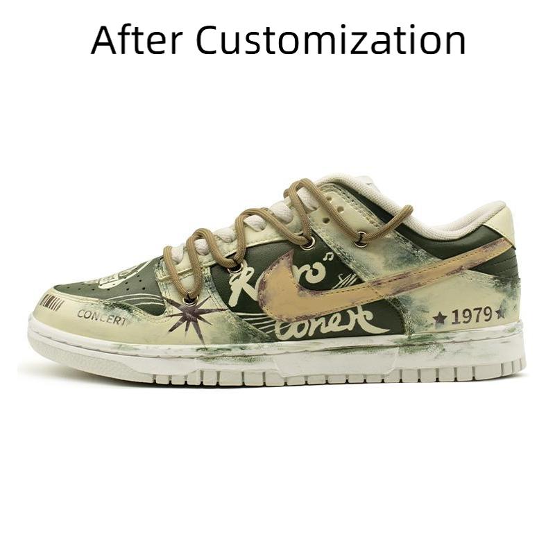 [Custom Time Album] Nike Dunk Skateboarding Shoes Men