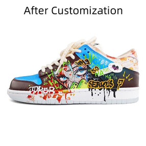 [Custom Yuanyang Doodle 1 Male E] Nike Dunk Skateboarding Shoes Men