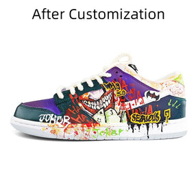[Custom Yuanyang Doodle 2 Male E] Nike Dunk Skateboarding Shoes Men