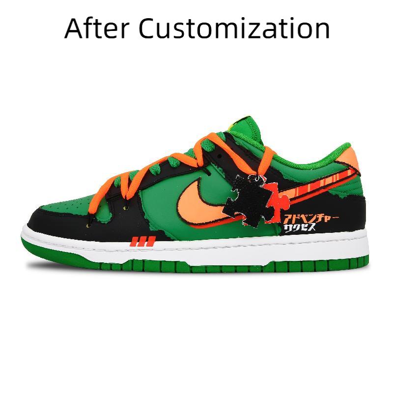 [Custom Future Puzzle] Nike Dunk Skateboarding Shoes Men