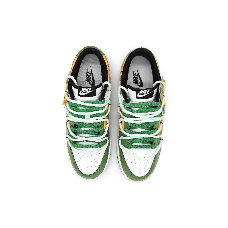 [Custom The male type is greedy for snake green]  Dunk Skateboarding Shoes Men