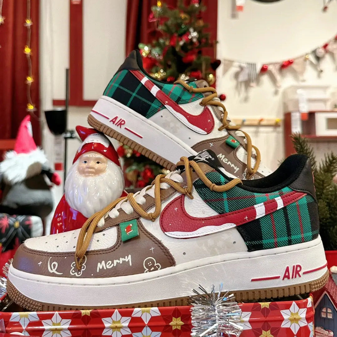 [Customized Winter Prelude] Air Force 1 Low-top Shoes Unisex Christmas Collection