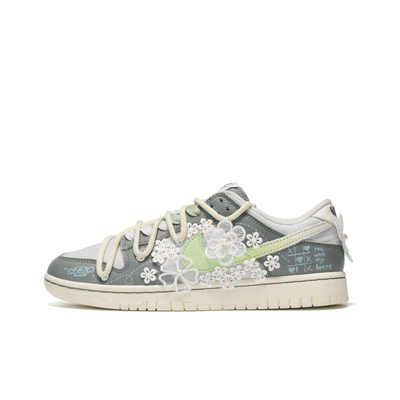 Pearl Confession Letter-  Dunk Skateboarding Shoes Unisex Low-top