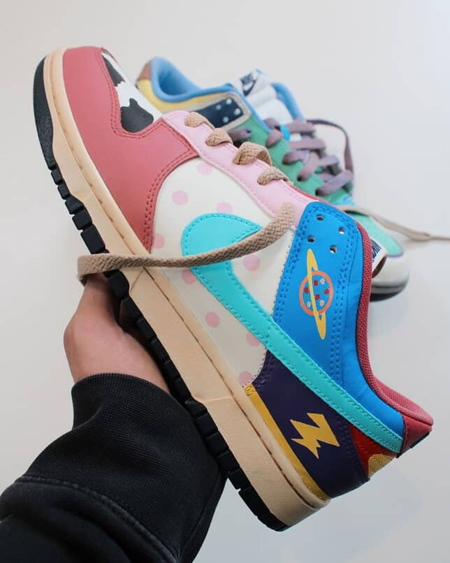 [Customized One Of One Childhood Happiness Mobilization] Unisex Dunk Low Custom