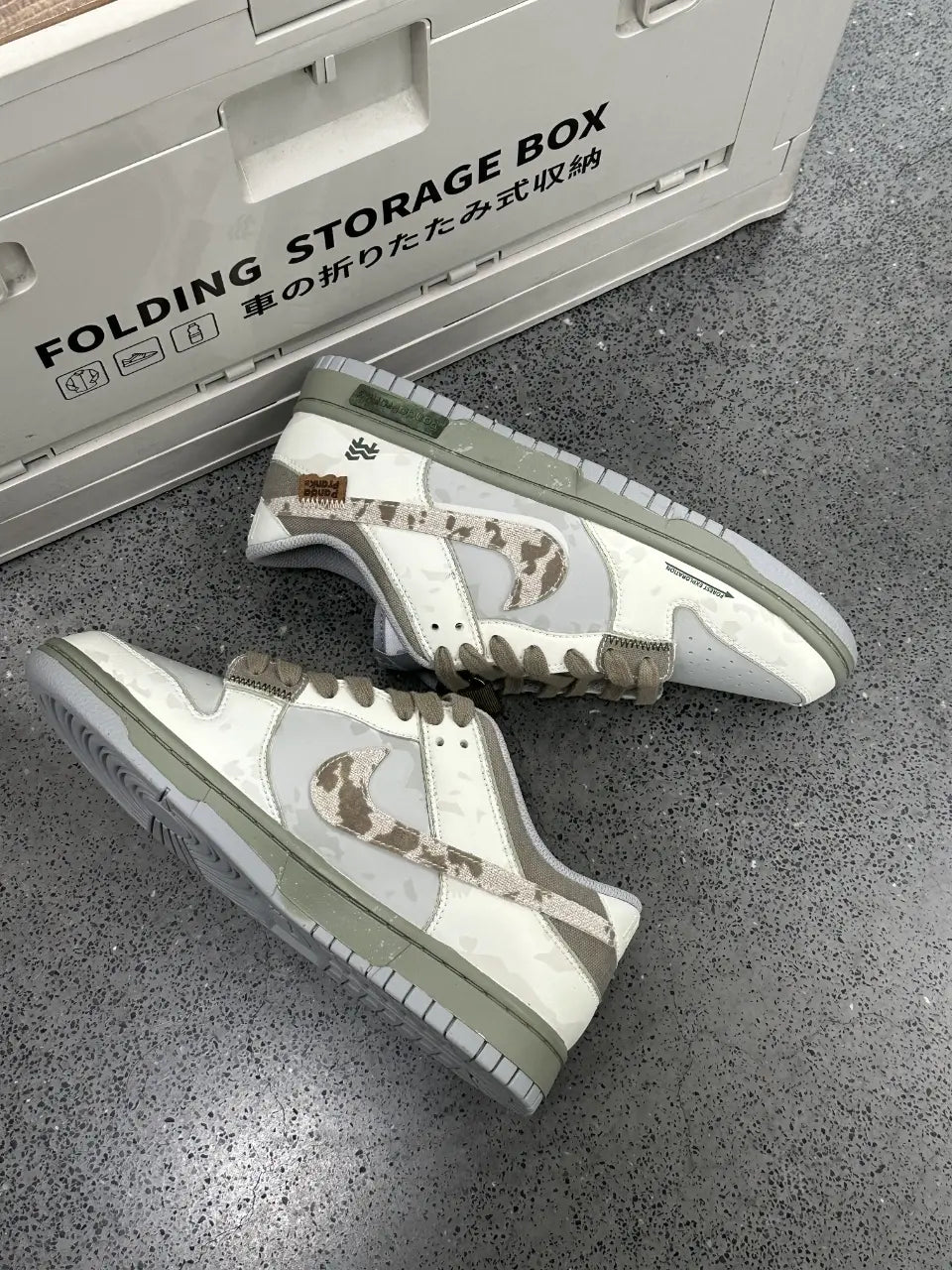 Pine Lichen - Men's Dunk LOW RETRO Custom