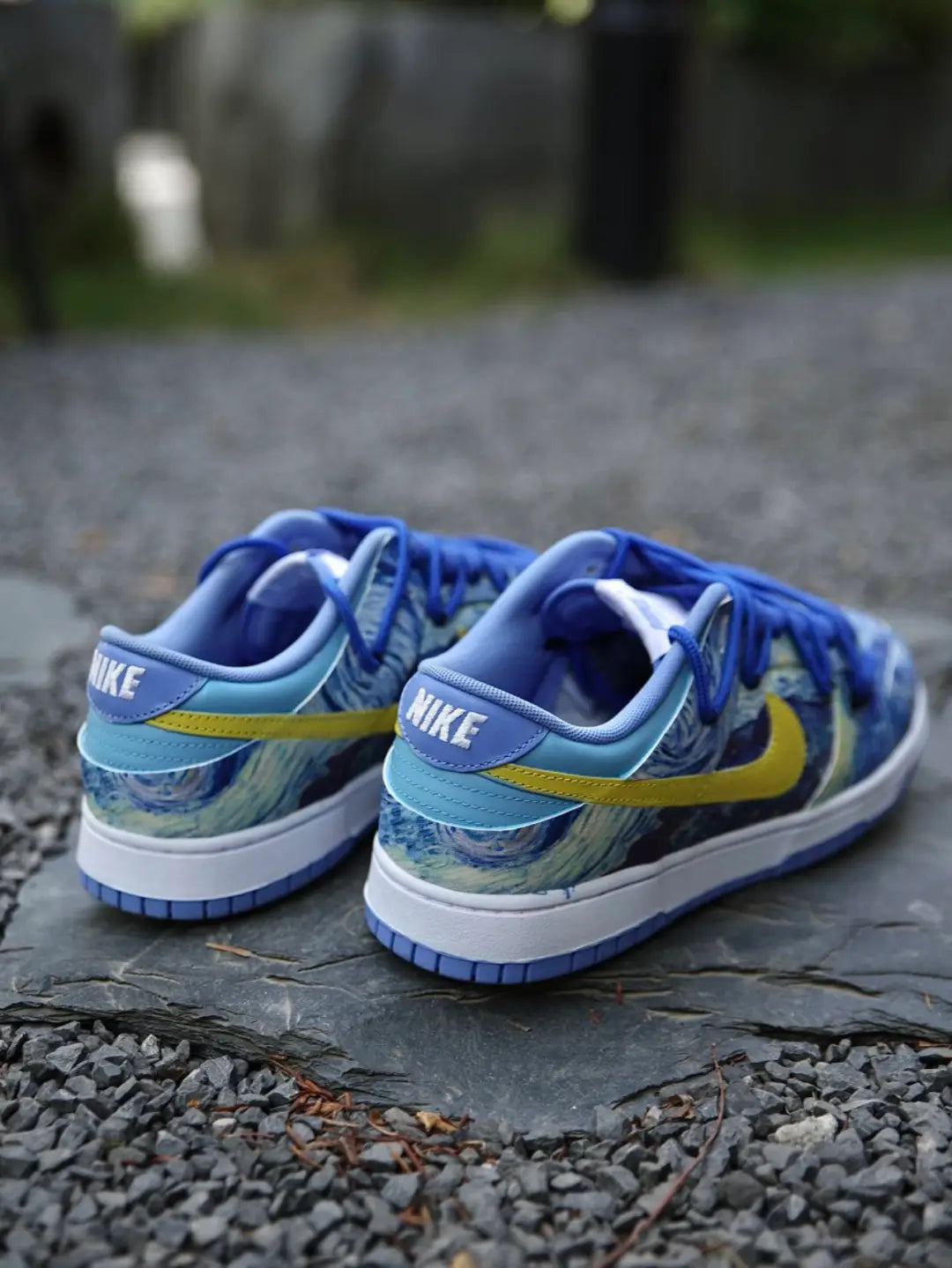 Floral Sky - Unisex Wanhua Lane Blue
