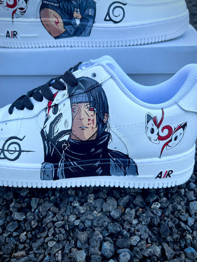 [Custom  Itachi Vs Kakashi Anbu] Air Force 1 Skateboarding Shoes Unisex