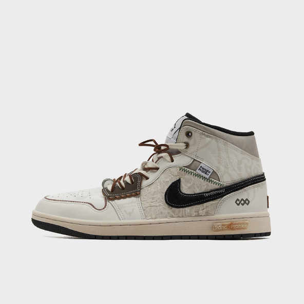 Reflecting Cloud - Men's Jordan 1 Mid Custom