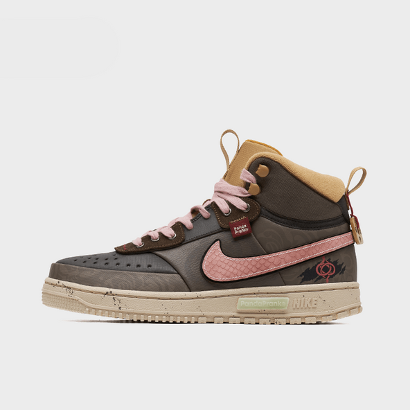 Chestnut Charm - Men's Court Vision Mid Custom