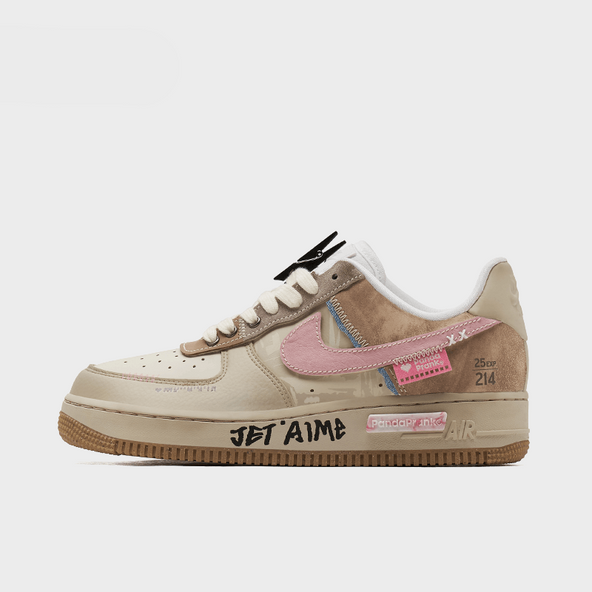 Silver Salt Memories - Women's Air Force 1 Low Custom