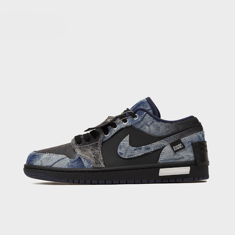 Black Sea - Men's Jordan 1 Low Custom