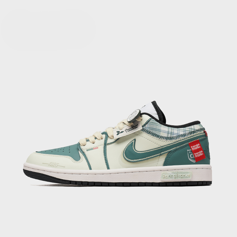 Sunlit Emblem - Men's Jordan 1 Low Custom