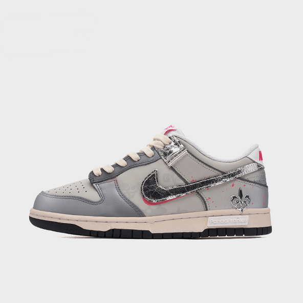 Silver Comet - Women's Dunk Low Custom