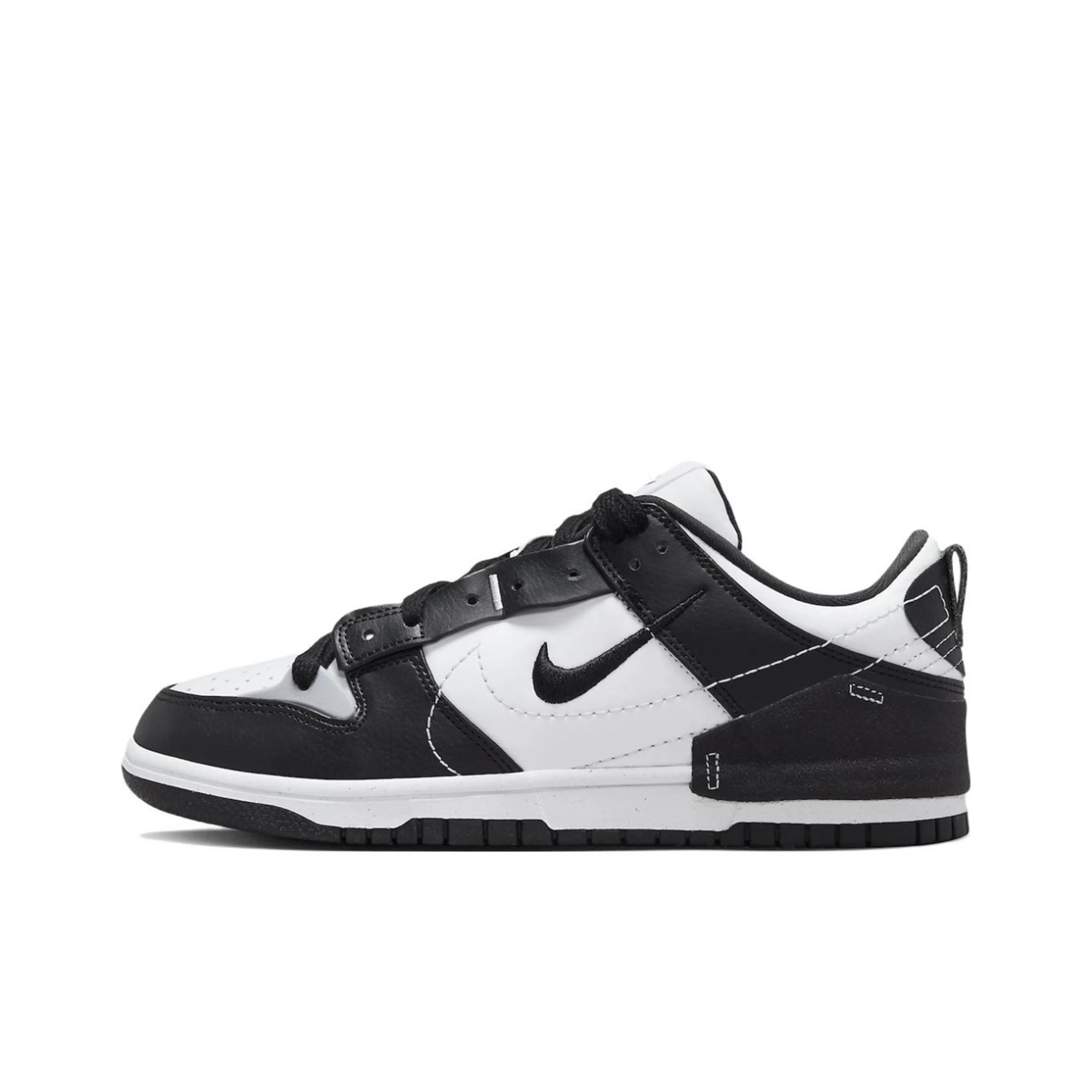 [Custom Honey Peach] Dunk Low Skateboard Shoes Unisex Black/Pink