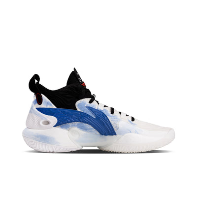 [Blue Graffiti] Custom Street LiNing Basketball Shoes Unisex