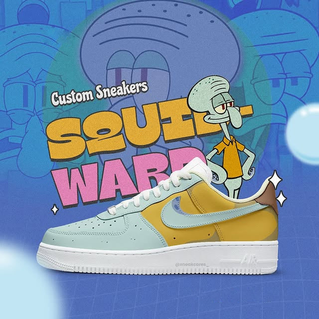 SpongeBob SquarePants Theme Mobilization-Unisex Air Force Custom