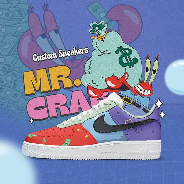SpongeBob SquarePants Theme Mobilization-Unisex Air Force Custom