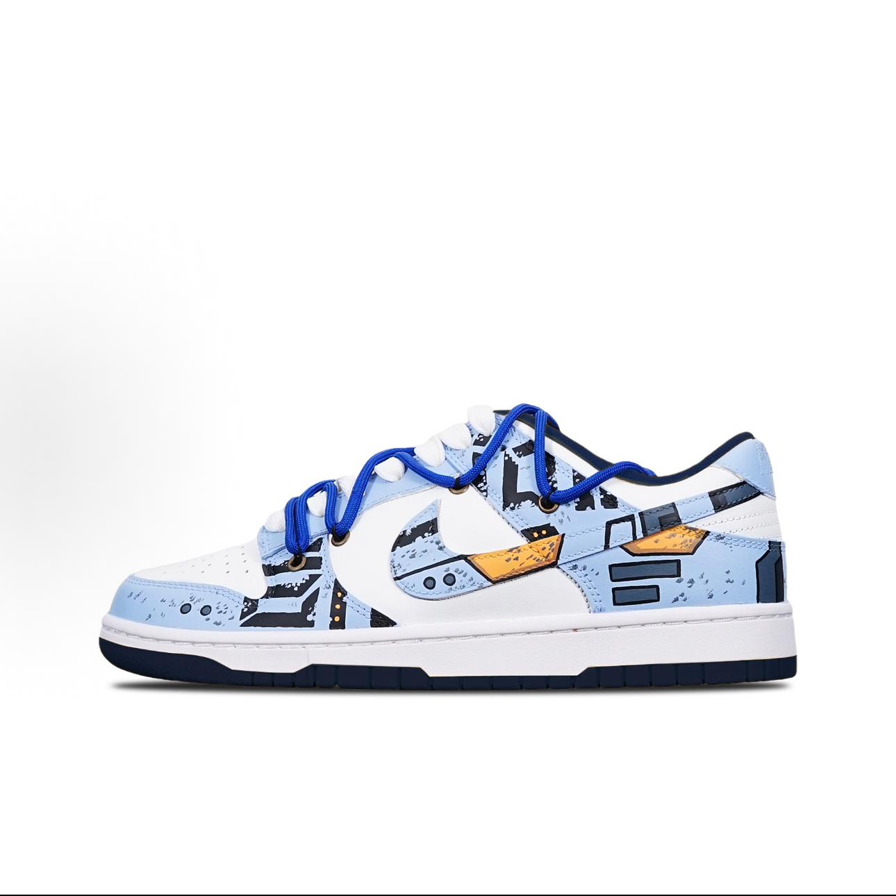[Custom Mecha Vanguard] Techwear Style Dunk Skateboarding Shoes Unisex