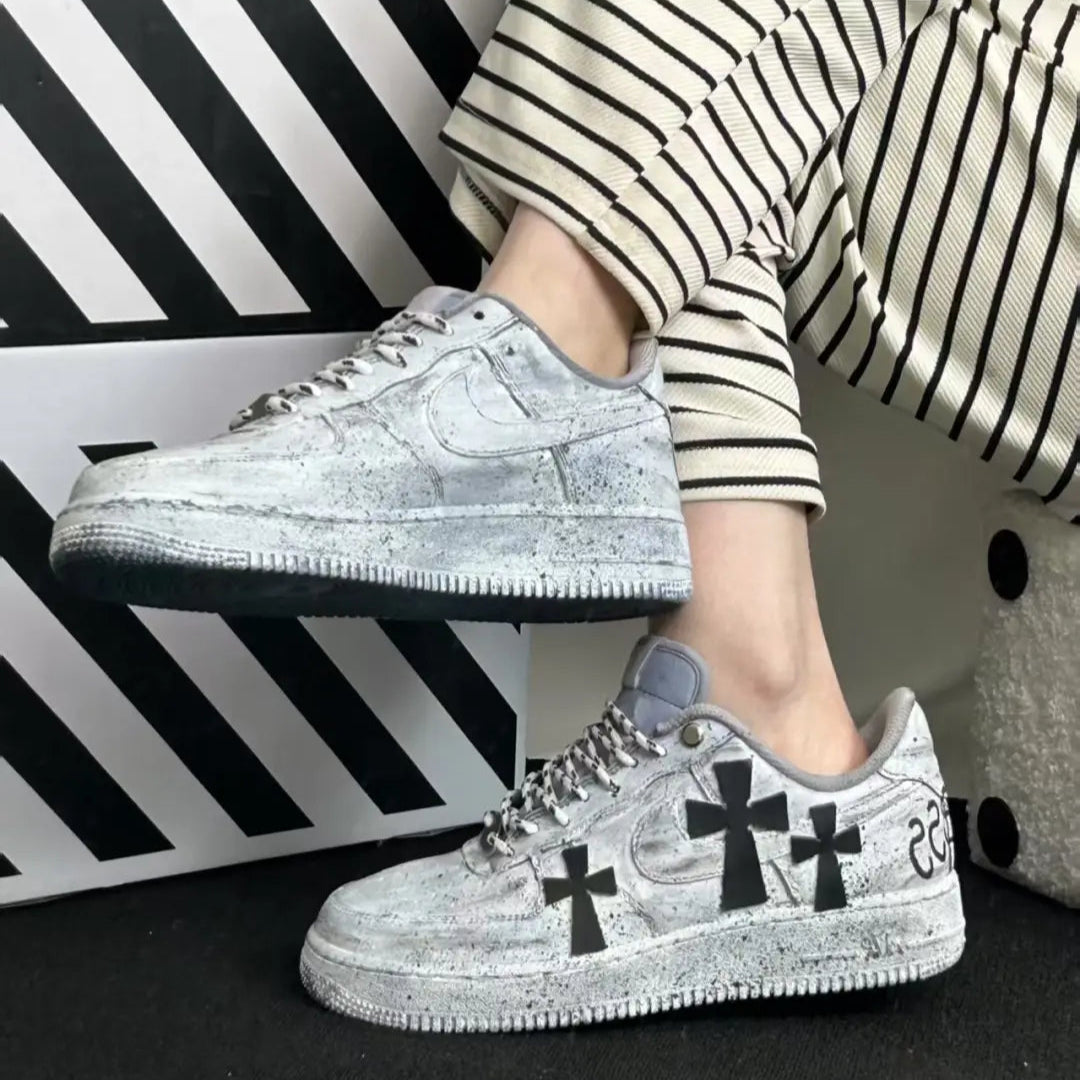 [Custom Bells] Air Force 1 Skateboarding Shoes Unisex