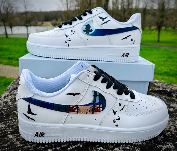 [Custom One Itachi] Air Force 1 Skateboarding Shoes Unisex