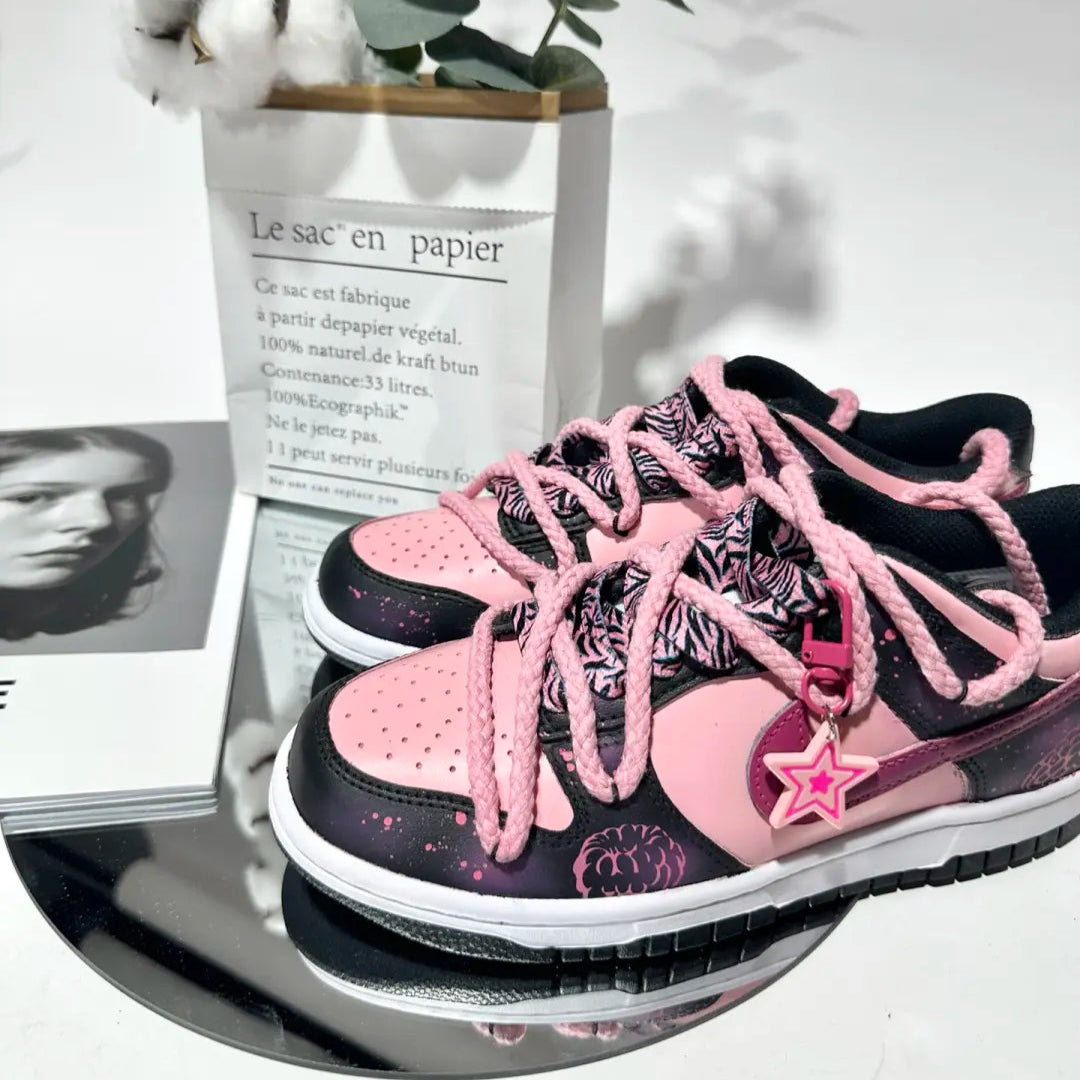[Custom Sensenberry] Nike Dunk Skateboarding Shoes Women's