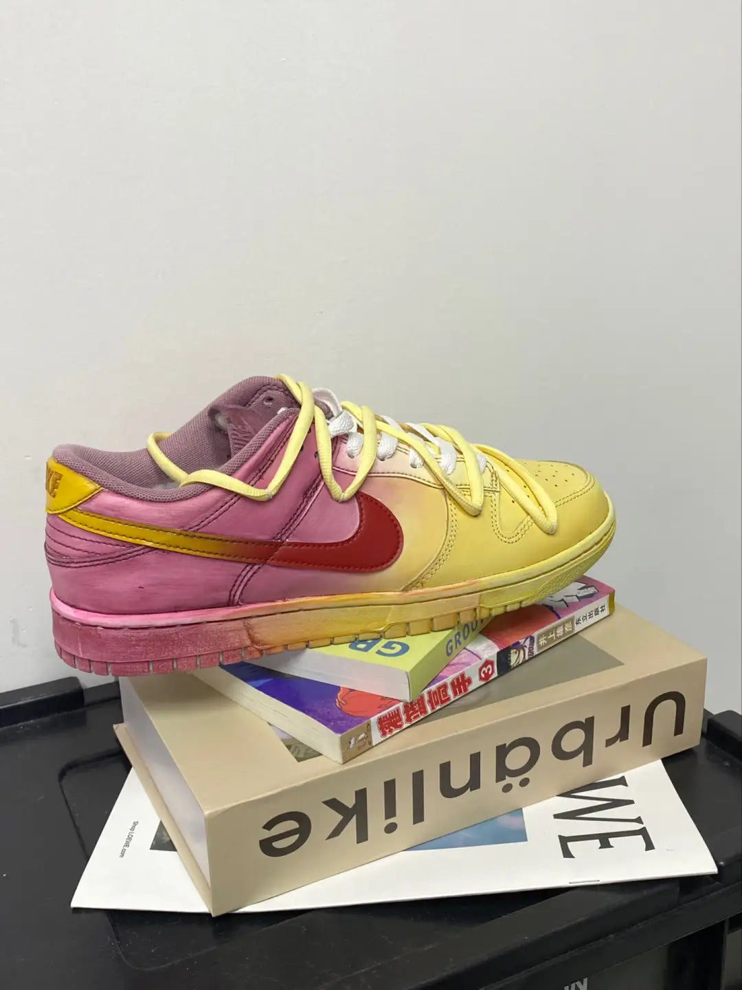 [Custom Men's style: Hai Tian Xia]  Dunk Skateboarding Shoes Men