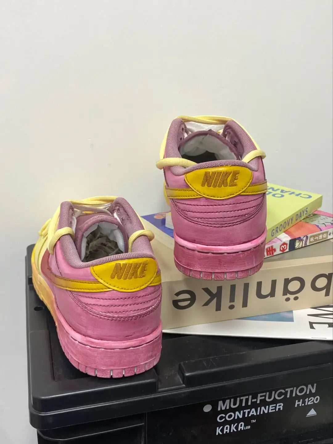 [Custom Men's style: Hai Tian Xia]  Dunk Skateboarding Shoes Men