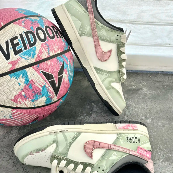 Reminiscent Love - Women's Dunk Low Custom