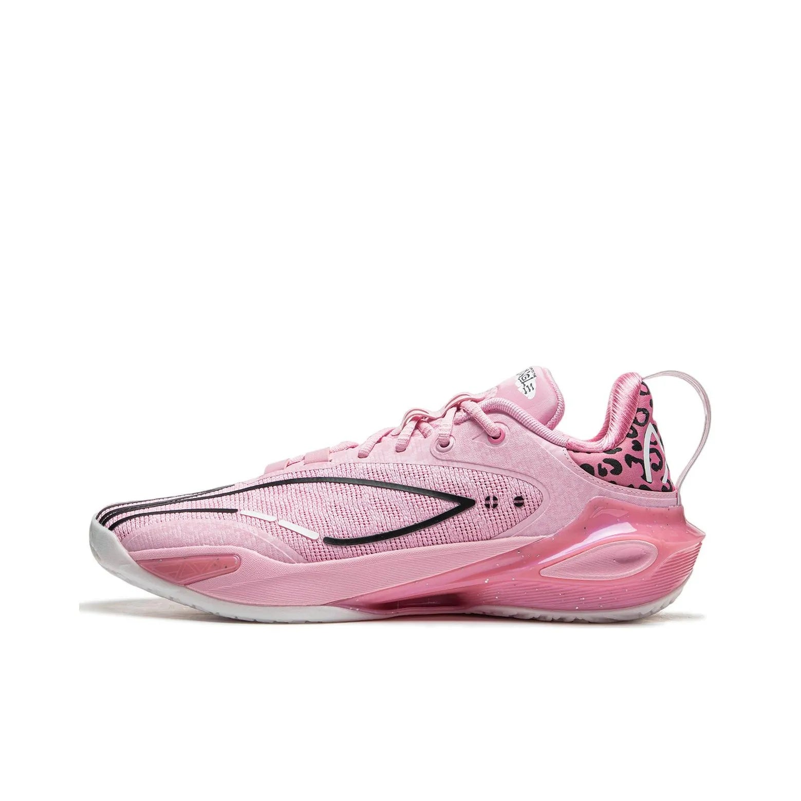 [Sweetheart Leopard/Black & White Classic/Yellow & White Laser/Blue & Purple Laser] Custom LiNing Basketball Shoes Unisex